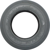 Side view of 7 x 1 3/4 inch wheelchair and scooter rib tire showing Cheng Shin Tire on sidewall